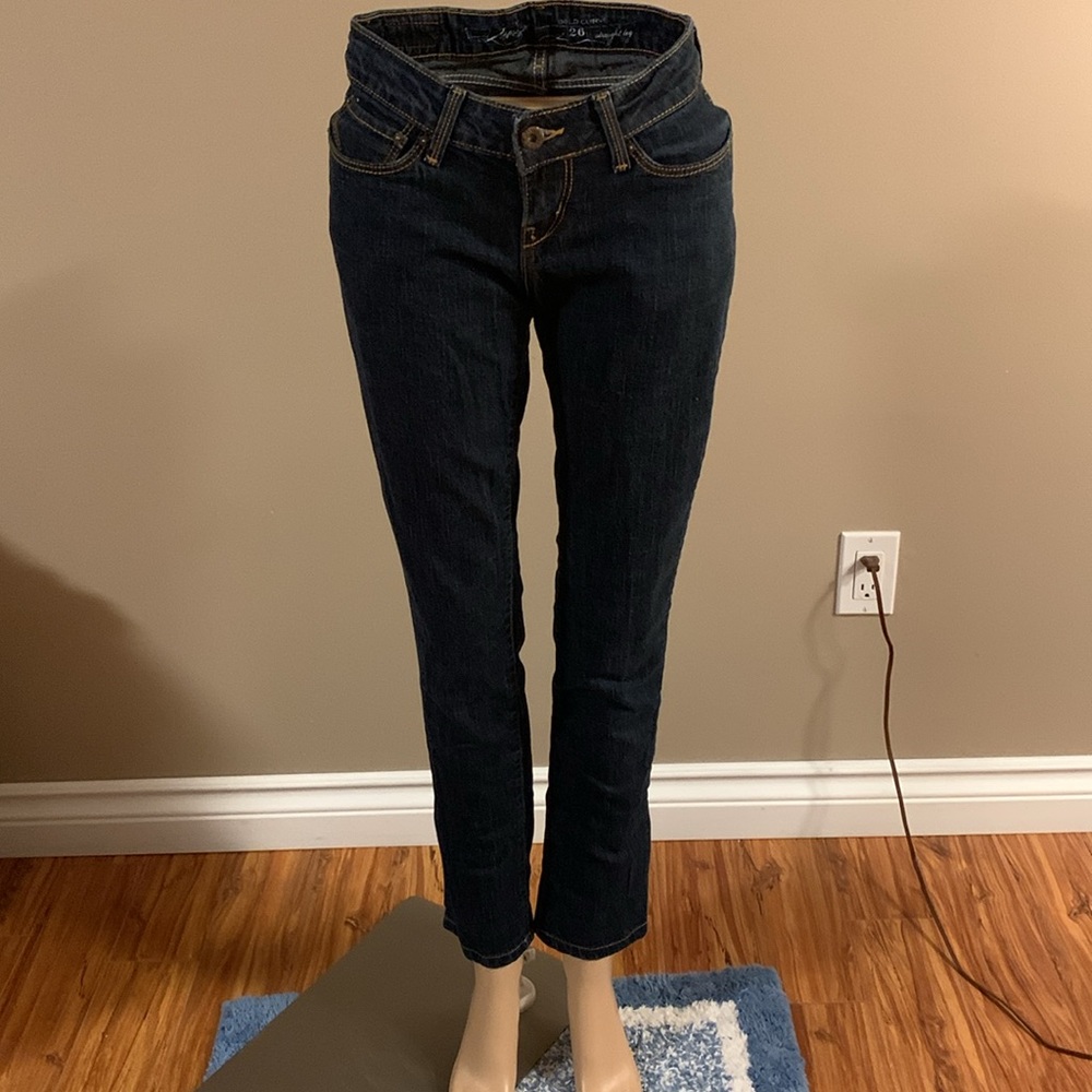 Levi's Bold Curve Straight Leg Jeans blue 26/30